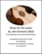 Dowland - Music for the Ladies P.O.D. cover
